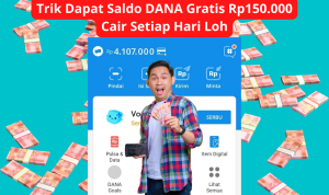 Dompet Lagi Kering? Dapatkan Saldo DANA Gratis Rp150 Ribu Tiap Hari Lewat Situs Survey Terbaik 2023, Bisa Langsung Cair Hitungan Detik