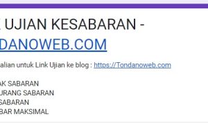 Akses Link Google Form Ujian Kesabaran “Seberapa sabar kamu” dan Temukan Skor Bertahan di Situasi yang Sulit!