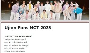 LINK Tes Ujian Fans NCT, Penggemar Abal-Abal Mending Minggir Aja!