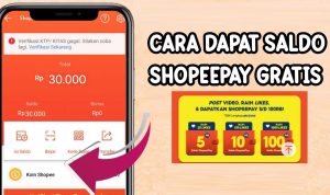 Tips Mendapatkan Saldo Shopee Pay Secara Gratis, Cek Disini! Tips Mendapatkan Saldo Shopee Pay Secara Gratis!