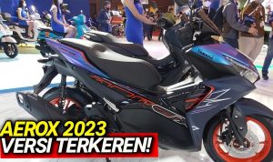 Tampil Ciamik Yamaha Aerox 155 Cyber City 2023 Akhirnya Rilis
