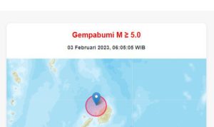 Gempa Bumi Terbaru 3 Februari 2023 di Maluku Utara, Waspada!