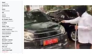 Viral Mensos Risma Cuci Mobil Dinas yang Belum Bayar Pajak di Depan Umum