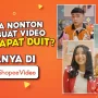 saldo ShopeePay gratis lewat fitur video Shopee
