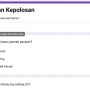 LINK Tes Ujian Kepolosan TERUPDATE Via Google Form, Cek Seberapa Polos Kamu?