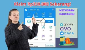 Hanya 2 Menit, Langsung Cair Saldo DANA Gratis Rp300 Ribu di Aplikasi Ini