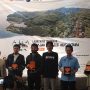 Direktur Masjid Nusantara, Pras Purworo (Kiri), bersama media partner. dalam launching Jelajah Masjid Nusantara season 4. Di Malaka Hotel, Jalan Halimun, Kota Bandung. (SADAM HUSEN SOLEH RAMDHANI/JABAR EKSPRES)