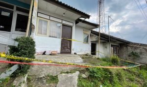 Lokasi penemuan mayat seorang perempuan yang diduga dibunuh di Arjasari, Kabupaten Bandung. (AGI/JABAR EKSPRES)