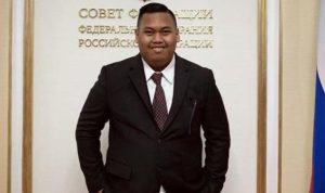 Salah satu postingan Akbar Pera Baharudin atau ajudan pribadi di mesia sosial. (twitter)