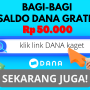 Bagi-bagi Saldo DANA Gratis Rp50.000, Klik Link DANA Kaget Sekarang