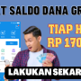 Dapat Saldo DANA Gratis Tiap Hari Rp170.000 Lakukan Sekarang!
