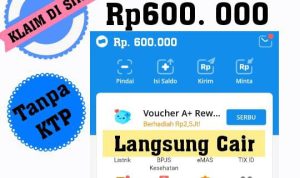 Insentif DANA Gratis Rp600.000 Langsung Cair Tanpa Harus Pakai KTP