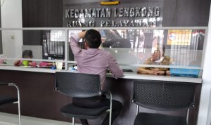 UMKM Lengkong Tumbuh, Kecamatan Turut Beri Pembinaan Kantor layanan Kecamatan Lengkong Kota Bandung. Kecamatan turut berupaya mendampingi UMKM agar makin tumbuh. (HENDRIK MUCHLISON/JABAR EKSPRES)