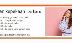 Link ujian kepekaan via docs Google Form terbaru.