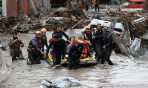 Breaking News: Turki Dilanda Banjir Bandang Sehabis Gempa Dahsyat, 14 Orang tewas turki
