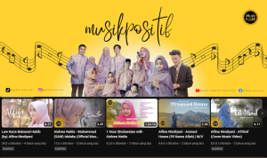 Musik Positif  Konsisten Memuat Karya Bernuansa Religi dan Edukatif
