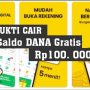 Saldo DANA Gratis Auto Nambah Rp100.000