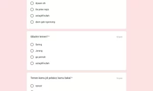 link ujian Google Form