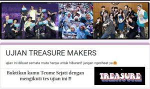 link tes Ujian TREASURE via Google Form