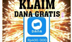 Daftarin Email Bisa Klaim DANA Gratis Rp400.000