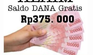 Klaim Saldo DANA Rp375.000 Gratis di website ini