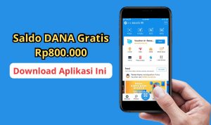 Rp800.000 Saldo DANA Gratis dari Aplikasi Survey Ini, Coba Yuk!