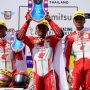 Pebalap Astra Honda Sapu Bersih Podium ARRC Thailand. (istimewa)
