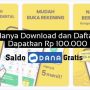 Download lalu Daftar, Langsung Dapat Saldo DANA gratis Rp100.000