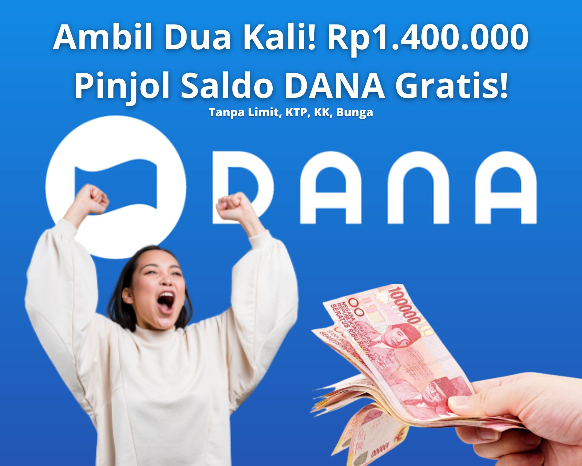 Ambil Dua Kali! Rp1.400.000 Pinjol Saldo DANA Gratis! – jabarekspres.com