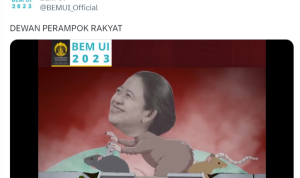 Akun Medsos BEM UI Diserang Buzzer Usai Unggah Meme Puan Maharani Tikus