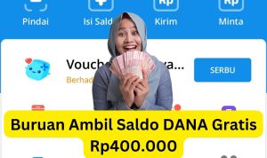 Gak Perlu KTP, Saldo DANA Gratis Rp400.000 Langsung Cair