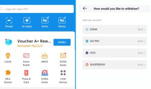 Cara Cepat Dapat Uang Rp62.000 Cair ke Saldo DANA Cara Cepat Dapat Uang/ Kolase Aplikasi DANA dan Withdraw Snack Video
