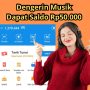 Dengarkan Musik Favoritmu Dikasih Saldo DANA Rp50.000 Tiap Hari, Gratis Langsung Cair!