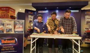 PENUHI PASAR: Belmeat, produk olahan daging sapi hadir di Bandung untuk memenuhi kebutuhan konsumen.