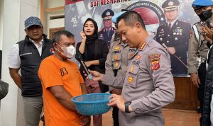 Tanam Dua Pohon Ganja, Jegoh Dibekuk Satnarkoba Polresta Bandung