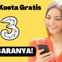 Mau Kuota Gratis 3 Sebesar 30 GB? Ini Caranya!