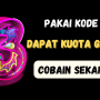 Cuma Pakai Kode Ini Bisa Dapat Kuota Gratis 3, Cobain Sekarang!