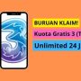 Buruan Klaim! Kuota Gratis 3 (Tri) Unlimited 24Jam!