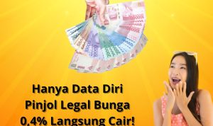 Hanya Data Diri Pinjol Legal Bunga 0,4% Langsung Cair!