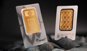 Harga emas Antam batangan pada perdagangan hari ini Rabu, 29 Maret 2023 mengalami kenaikan Rp5 ribu per gram. logammulia.com