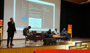FAST Digitalent Festival 2023, Wadahi Para Talenta Digital Muda Berbagi Gagasan Pemaparan materi dan talkshow FAST Digitalent Festival 2023