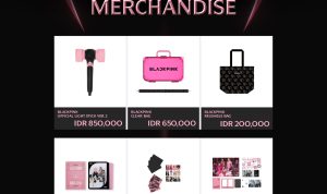 Intip Harga Official Merchandise Konser BLACKPINK 'BORN PINK' in Jakarta 2023 Intip Harga Merchandise Konser BLACKPINK 'BORN PINK' in Jakarta 2023