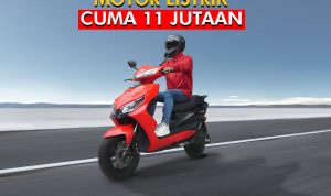 Motor Listrik Smoot Tempur Cuma Rp11 Jutaan! Berikut Spesifikasinya