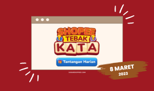 tebak kata shopee tantangan harian 9 maret 2023