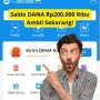 Dapat Saldo DANA Gratis Rp200 Ribu lewat Apk Resmi Playstore!