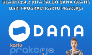 Pakai Nomor HP dan E-mail, Klaim Rp4,2jt Saldo DANA Gratis dari Pemerintah