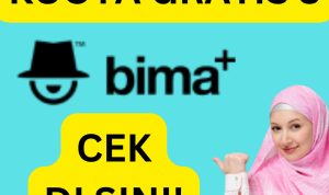 Cara Mudah Dapat Kuota Gratis 3 di Bima+, Cek di Sini!