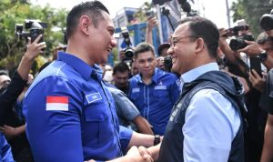 Demokrat Siap Bawa Anies Berlayar untuk Capai Tujuan Ketua Umum DPP Partai Demokrat AHY mengatakan, seluruh kader partai siap mengatarkan Anies Baswedan jadi pemimpin bersama Koalisi Perubahan.