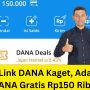 Klaim Link DANA Kaget Hari Ini, Ada Saldo DANA Gratis Rp150.000