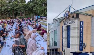 Klub sepak bola Chelsea menggelar acara buka puasa bersama di Stamford Brigde, London, Inggris pada Minggu, 26 Maret 2023. Instagram/@openiftar.